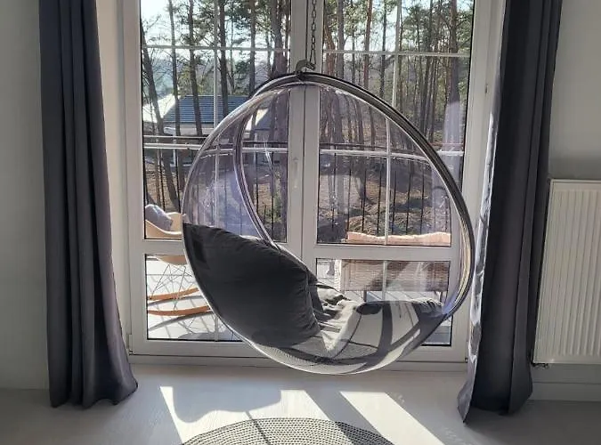 Przytulny Apartament Z Kominkiem Przy Jeziorze